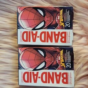 Brand New MARVEL SPIDER-MAN Band-Aid Bandages-2CT.